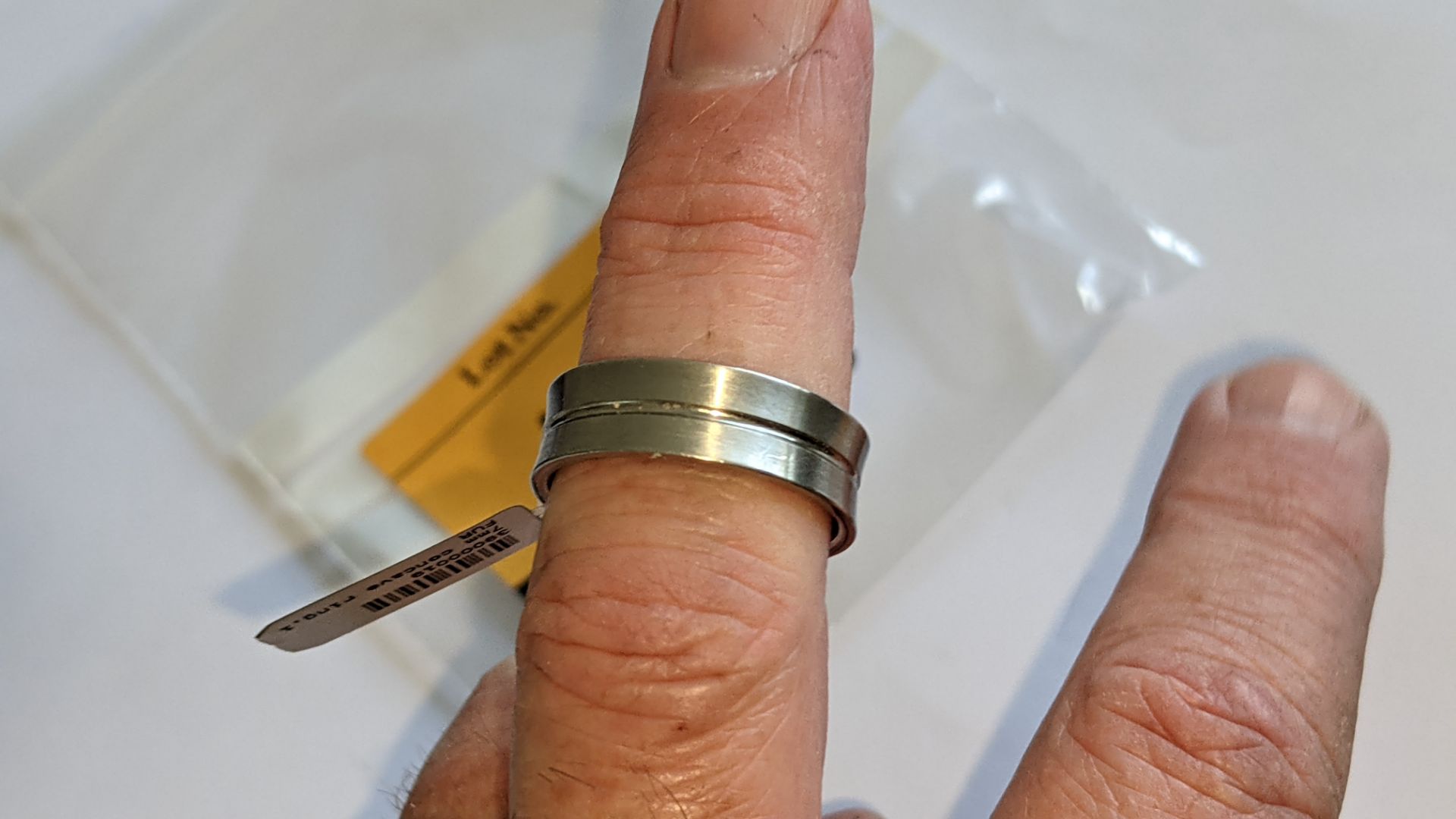 Palladium 950 7mm concave ring. RRP £1,900 - Image 13 of 16