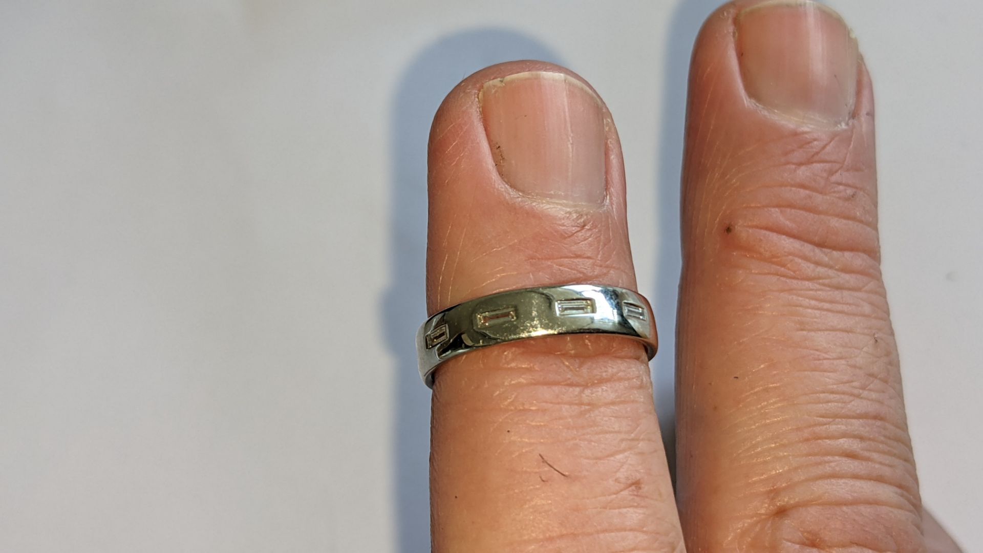 Platinum 950 & diamond ring. RRP £2,645 - Image 12 of 12