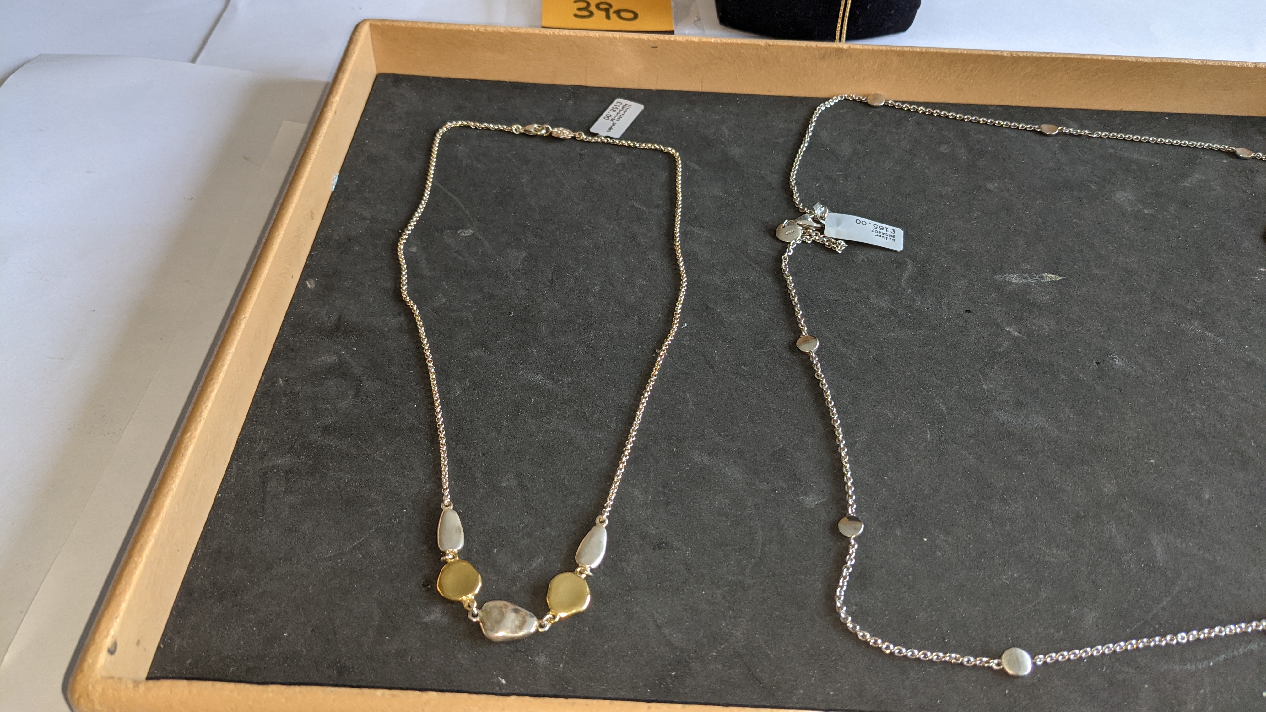 3 off assorted silver necklaces, some with gold plate, with RRPs from £150 to £165 each, combined RR - Image 4 of 14