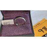 Platinum 950 wedding band RRP £270