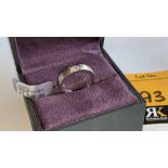 18ct white gold & diamond ring with 0.25ct H/Si diamond RRP £1,560
