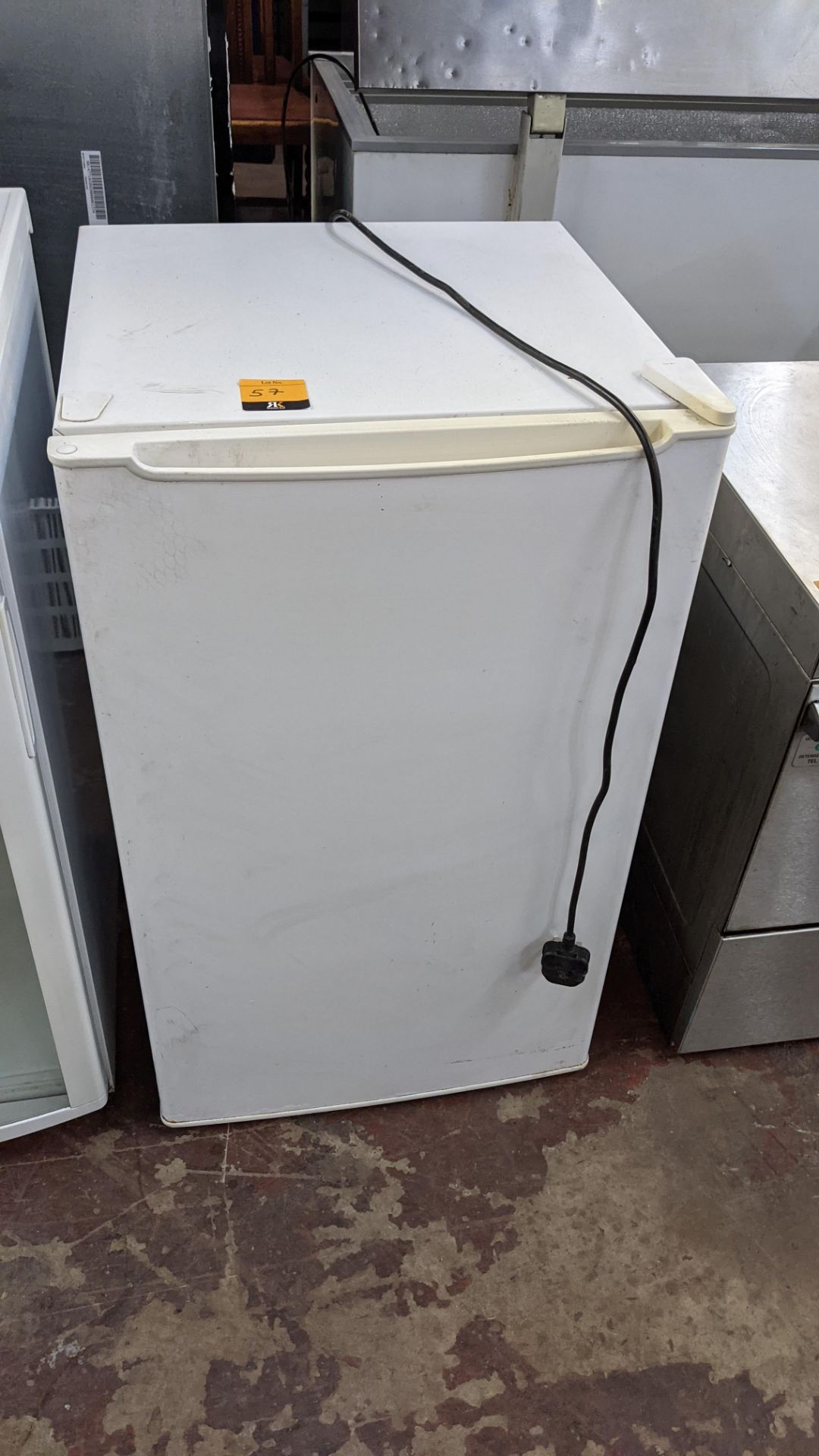 Counter height fridge