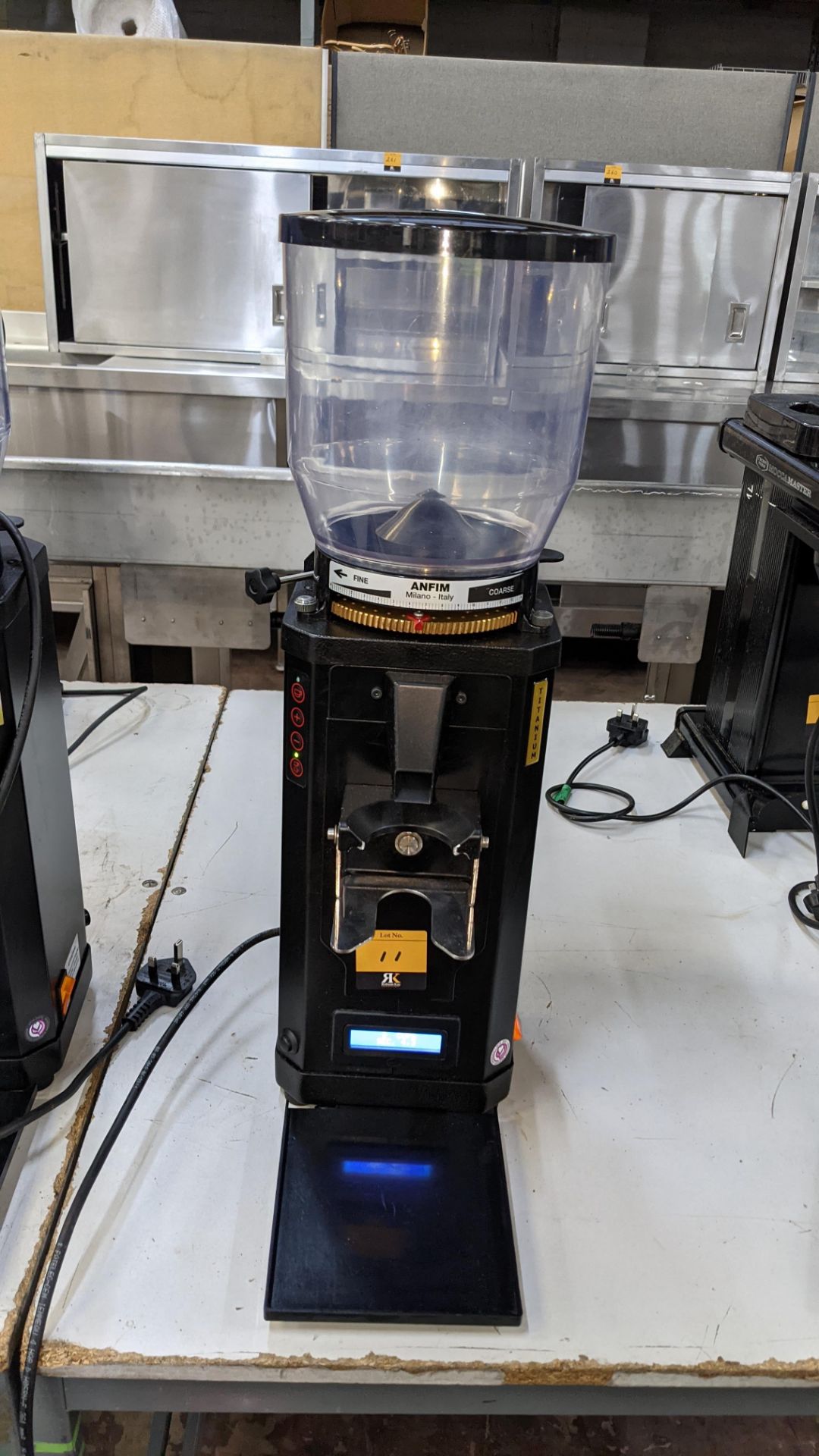 2019 Anfim model SPii titanium espresso grinder with digital display. Understood to have been purcha - Image 7 of 12