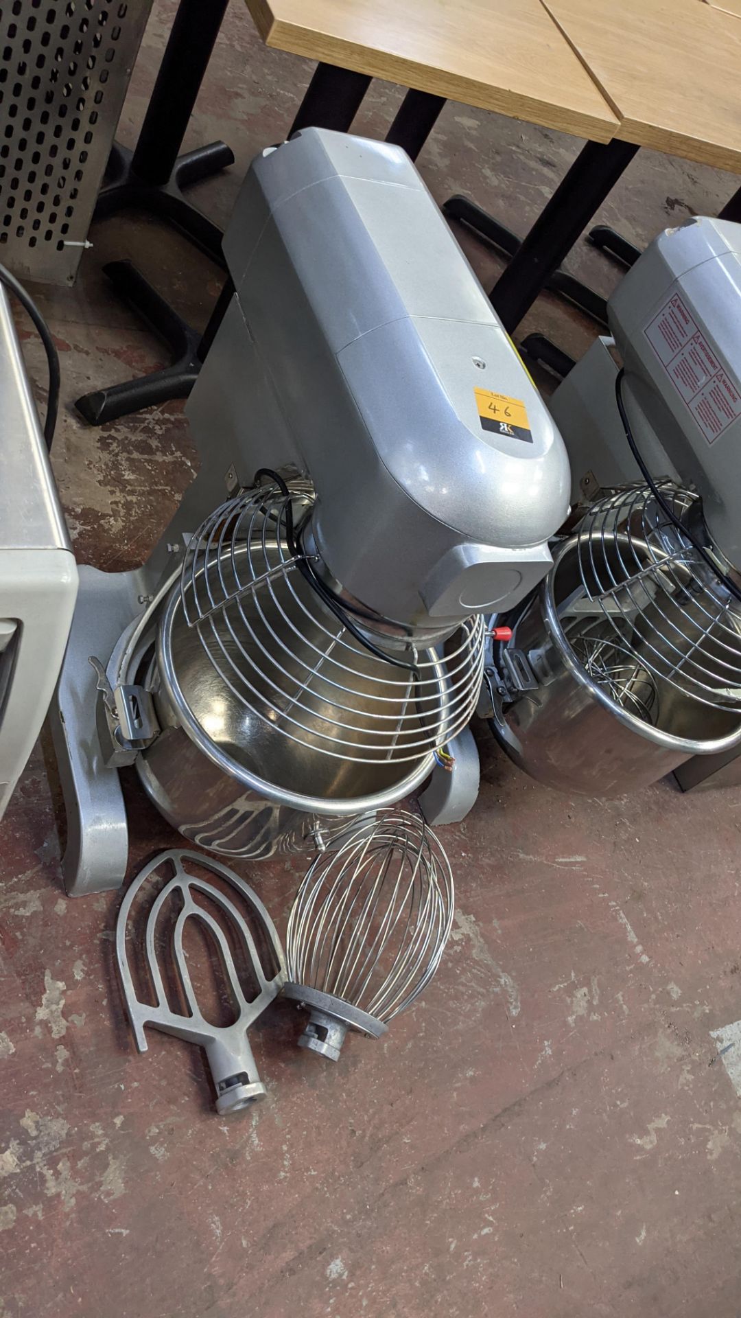 Buffalo model GL191 heavy-duty commercial mixer including removable bowl, paddle & whisk - Image 8 of 10