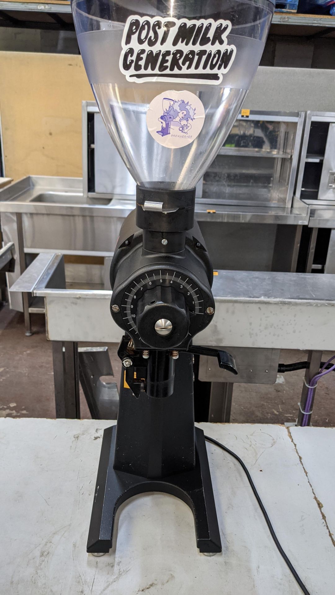 2019 Mahlkoenig model EK43 commercial coffee grinder, purchased in mid-2019 for approx. £2,000 plus - Image 11 of 15