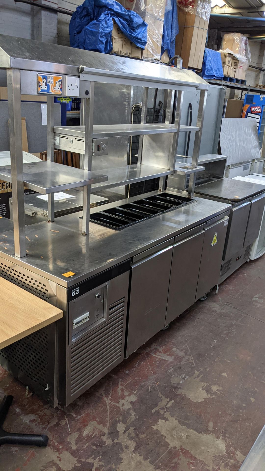 Eco Pro G2 large stainless steel multifunction unit comprising refrigerated cabinets in the base, re - Image 3 of 14