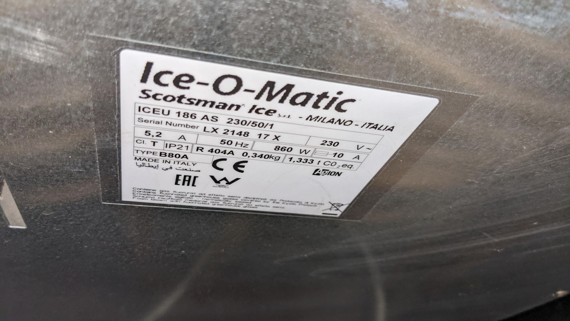 Ice-o-Matic commercial ice machine - Image 6 of 6