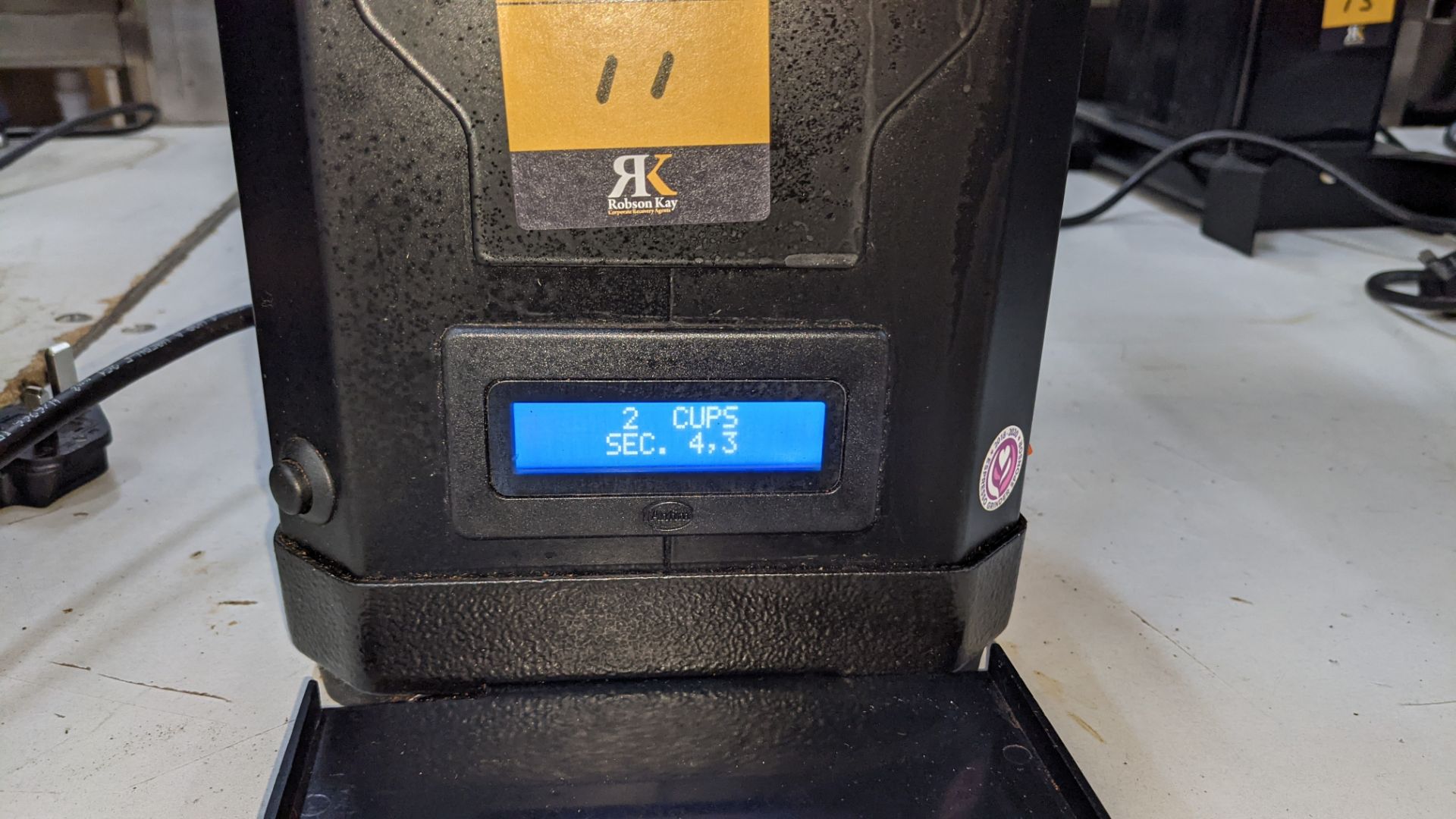 2019 Anfim model SPii titanium espresso grinder with digital display. Understood to have been purcha - Image 3 of 12