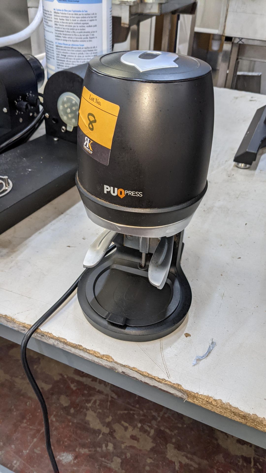 2019 Intertek Puqpress automatic coffee tamper machine - Q2. Digital control/display on the side. Co - Image 6 of 9