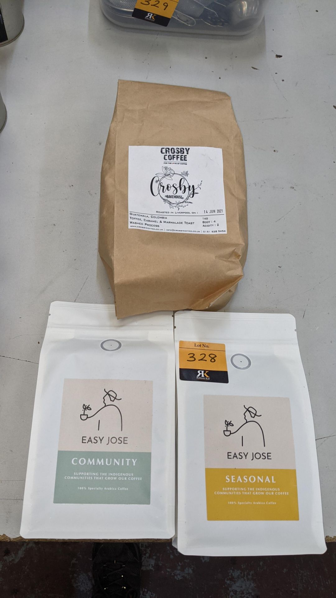 3 assorted bags of coffee beans - Image 2 of 5