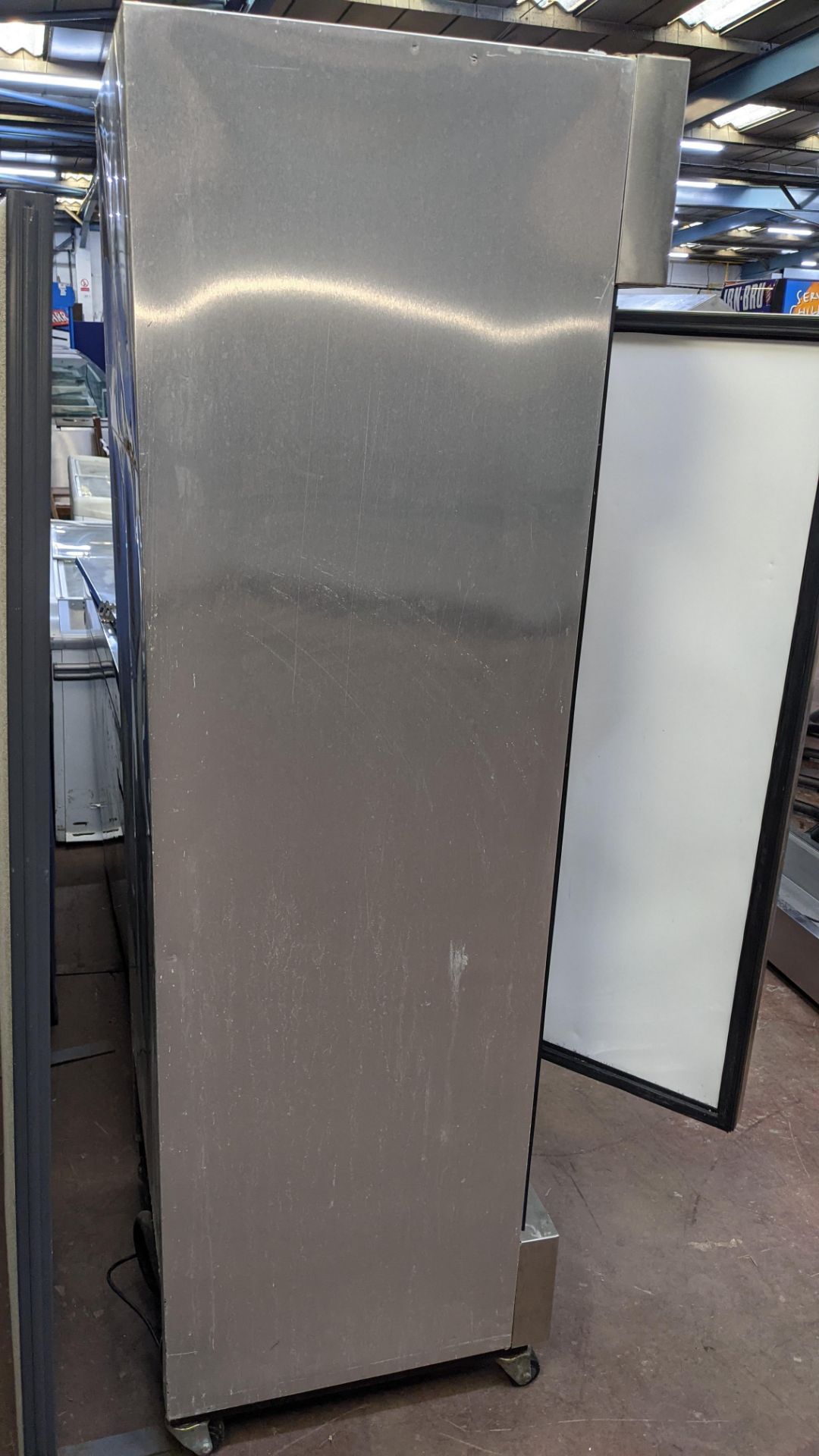 True Refrigeration stainless steel mobile single door freezer - Image 6 of 6