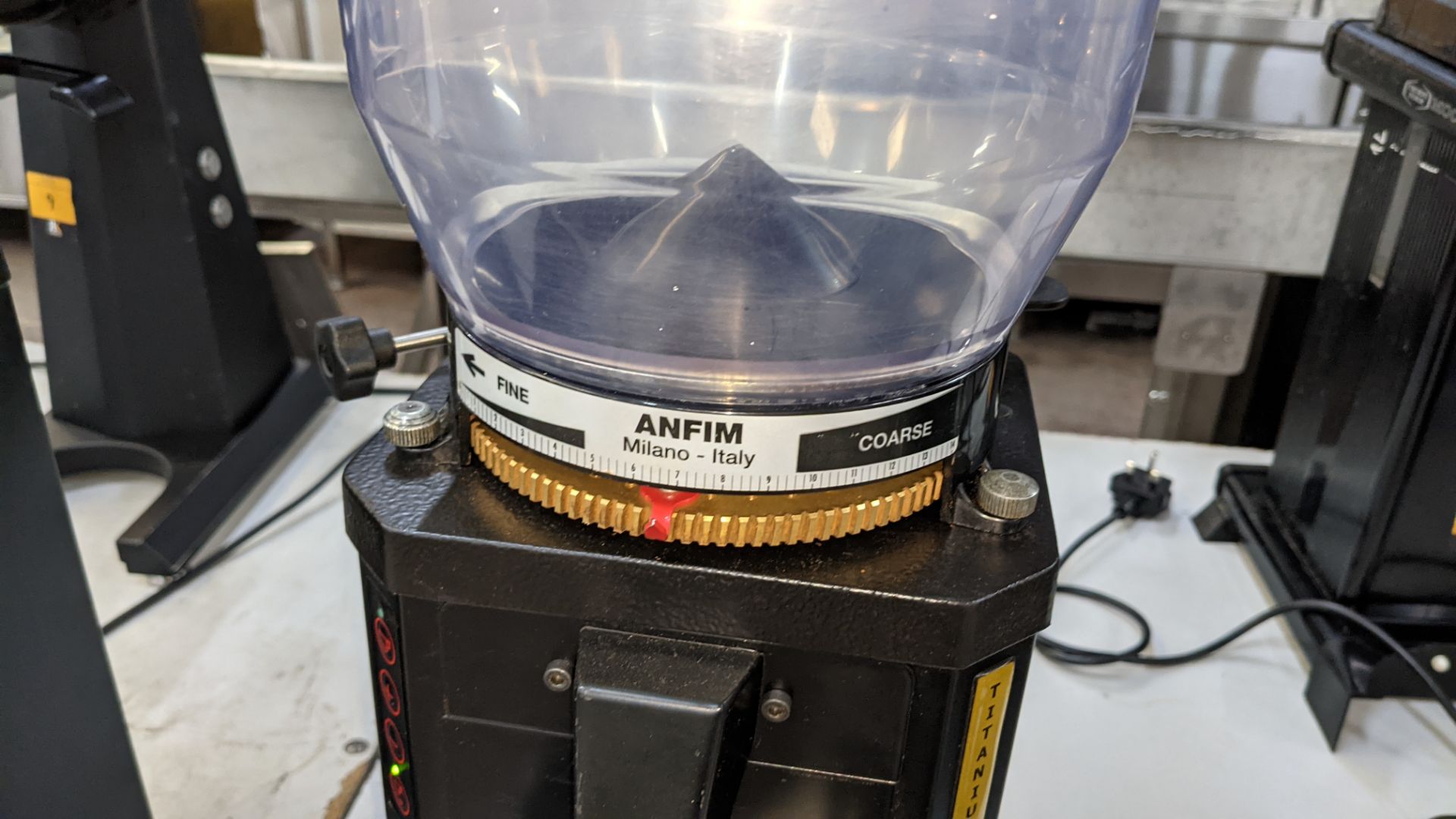 2019 Anfim model SPii titanium espresso grinder with digital display. Understood to have been purcha - Image 9 of 12