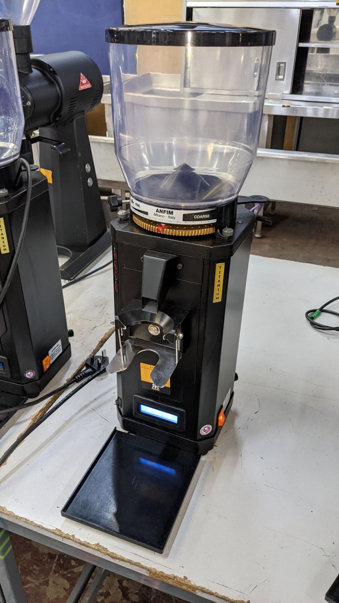 2019 Anfim model SPii titanium espresso grinder with digital display. Understood to have been purcha - Image 2 of 12
