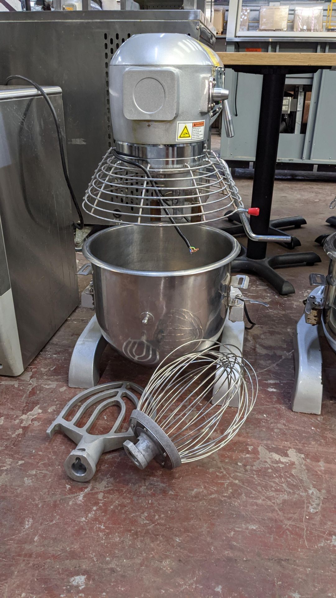 Buffalo model GL191 heavy-duty commercial mixer including removable bowl, paddle & whisk - Image 4 of 10