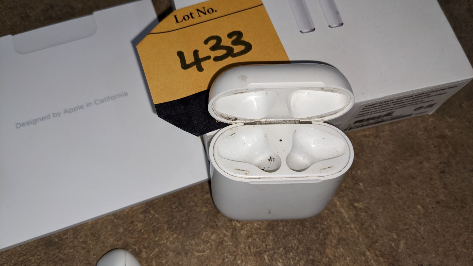 Apple AirPods with charging case, box & book pack - Image 11 of 15