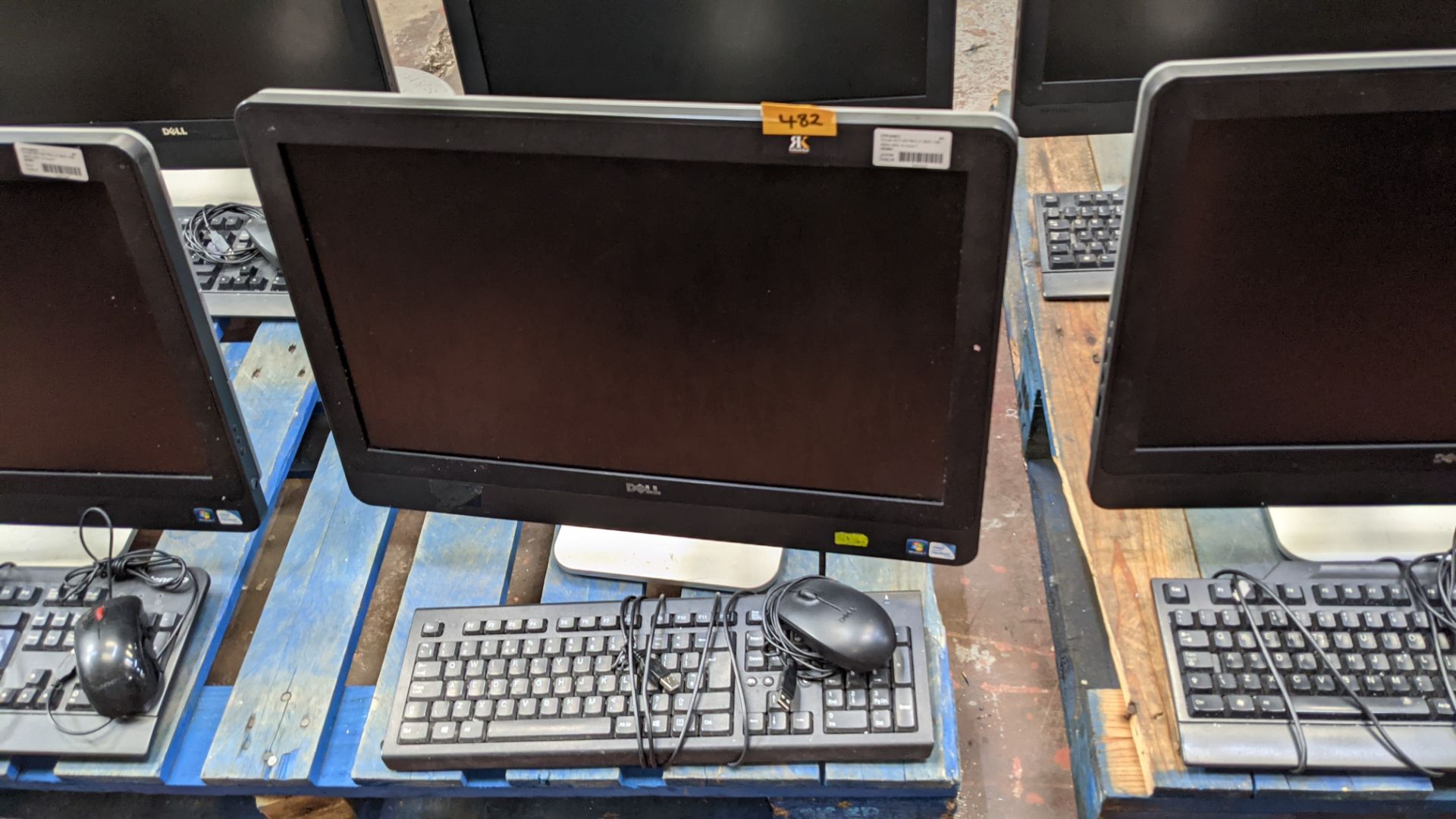 5 off Dell all-in-one computers each with built-in 23" widescreen display. Optiplex 9010 with Penti - Image 4 of 11