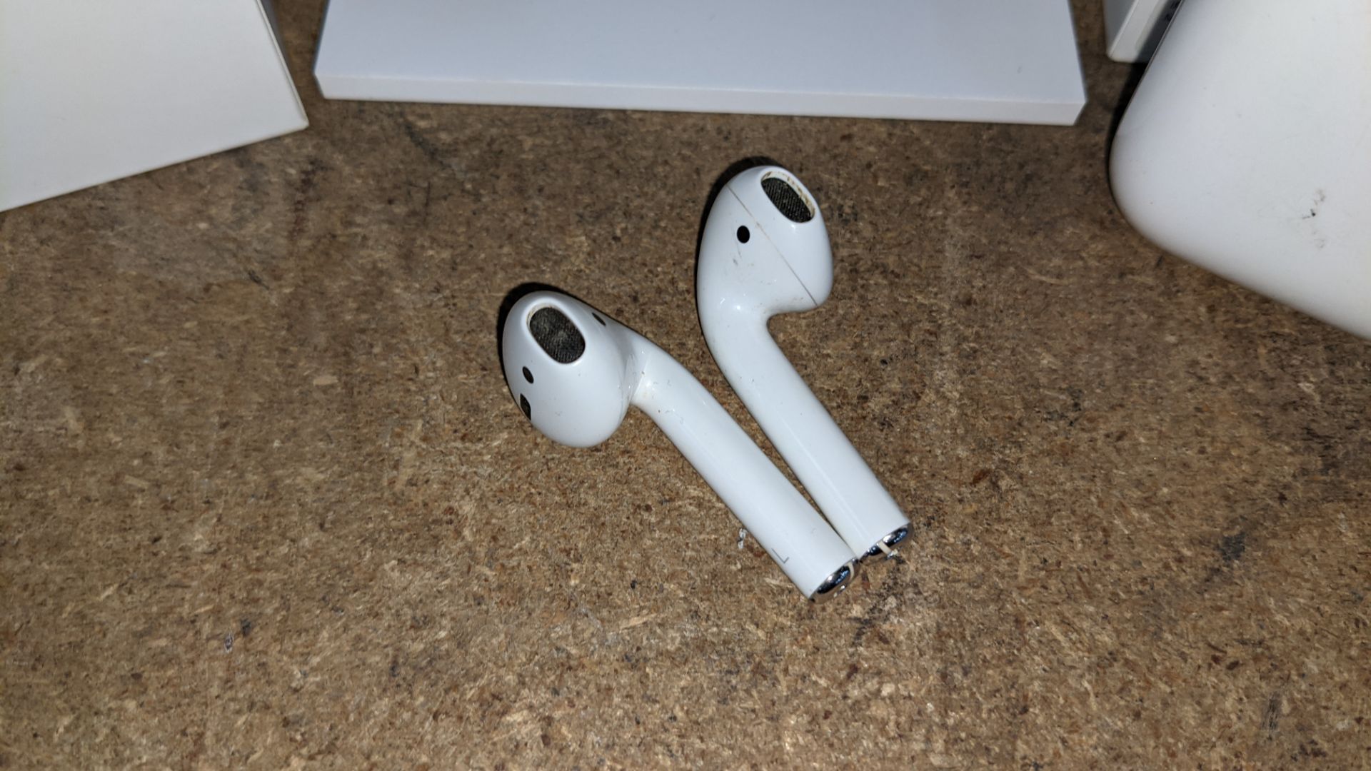 Apple AirPods with charging case, box & book pack - Image 4 of 15