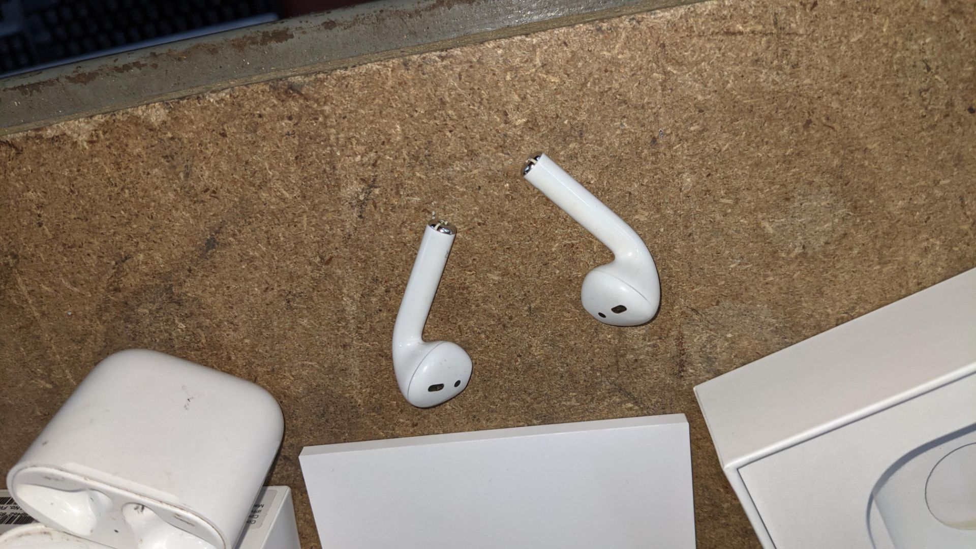 Apple AirPods with charging case, box & book pack - Image 7 of 15