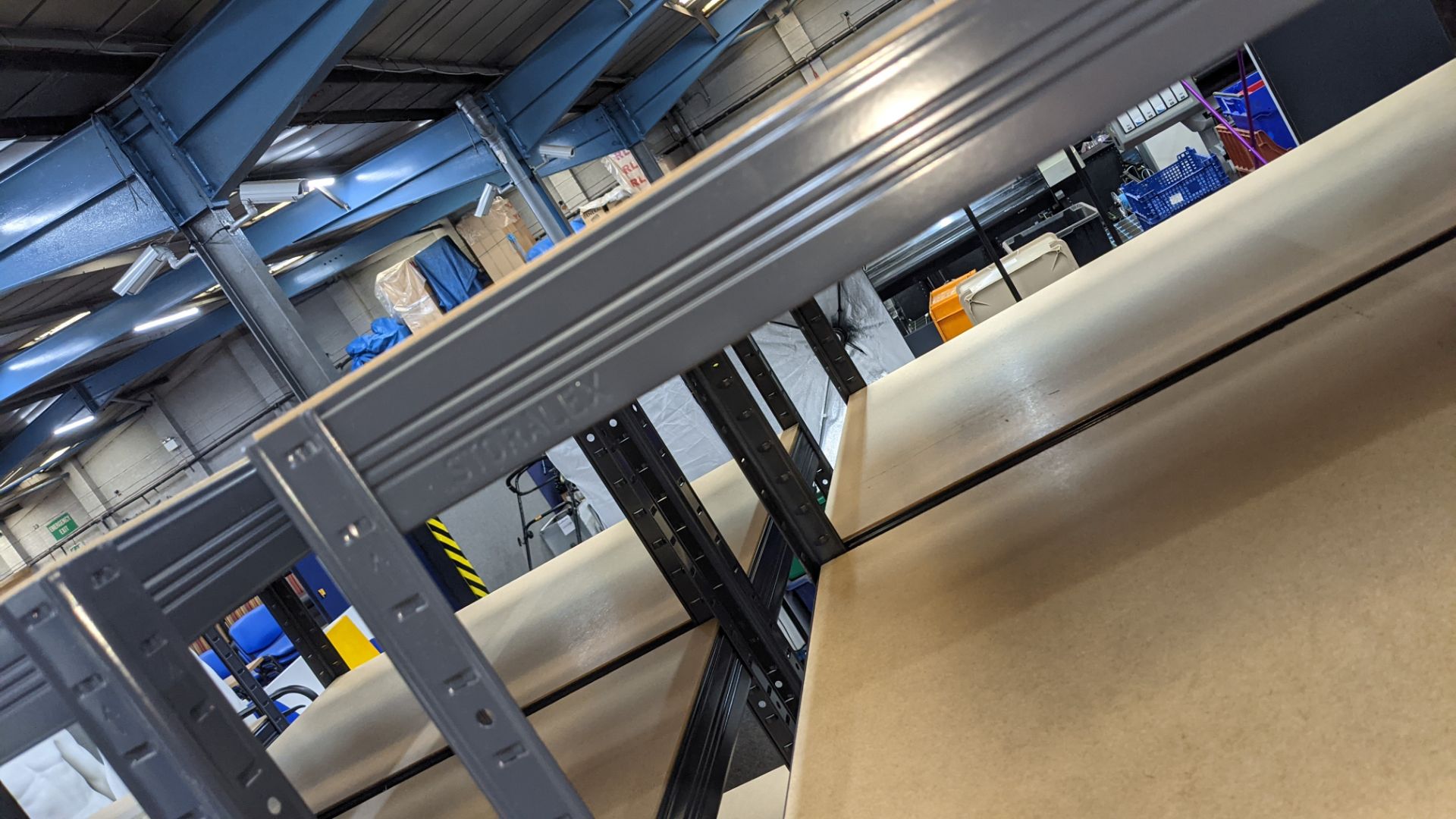 3 freestanding bays of bolt-free Storalex racking, each bay measuring approximately 900mm x 600mm x - Image 8 of 8
