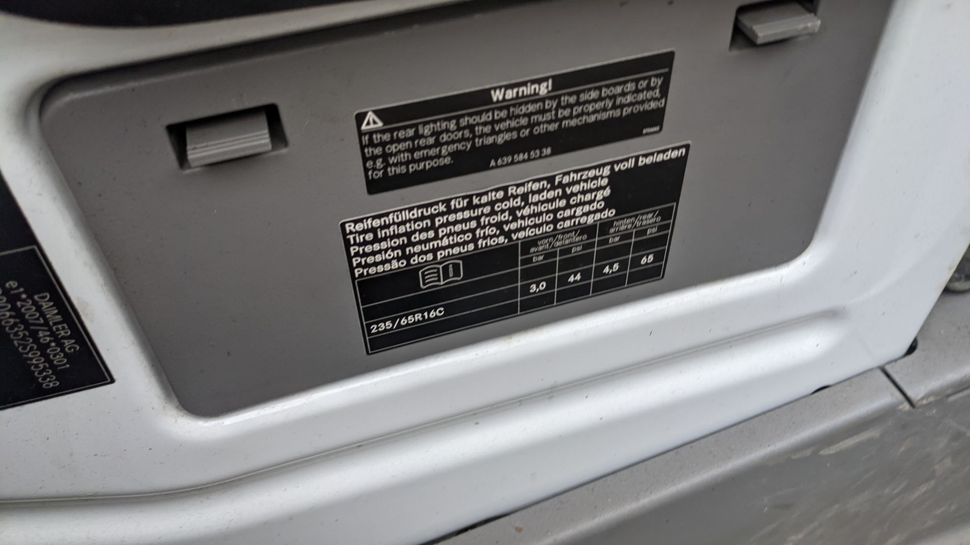 2014 Mercedes Sprinter 316 CDI LWB (L3) panel van - Image 11 of 46