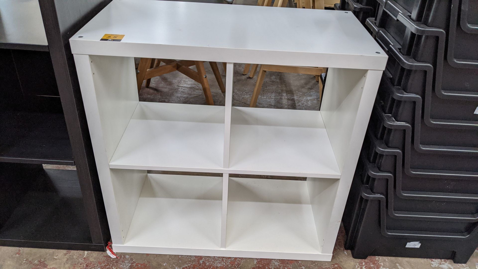 Bookcase/display unit with max dimensions of 765mm x 390mm x 765mm - Image 2 of 3