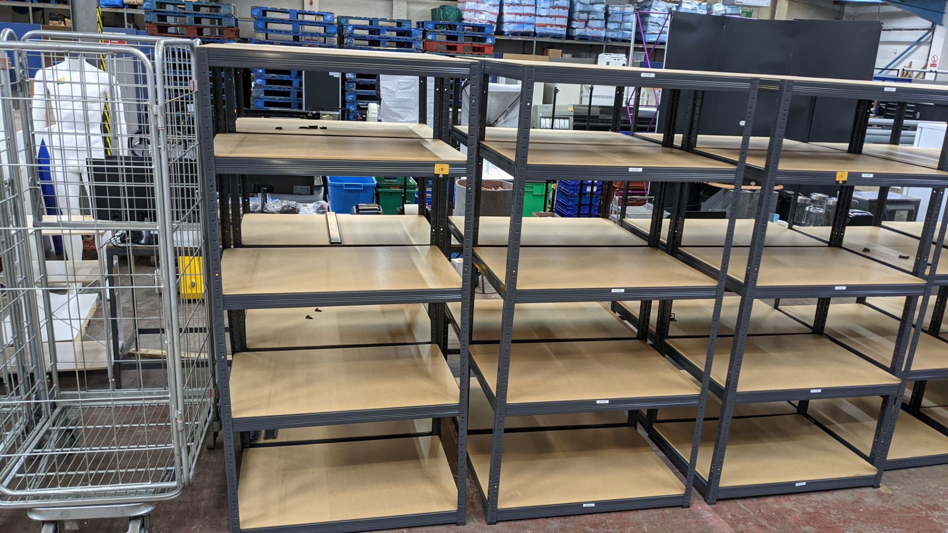 4 freestanding bays of bolt-free Storalex racking, each bay measuring approximately 900mm x 600mm x - Image 2 of 8