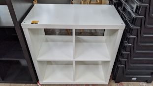 Bookcase/display unit with max dimensions of 765mm x 390mm x 765mm