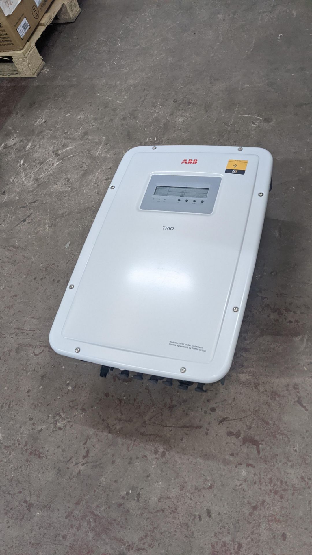 ABB Trio 7.5kW solar inverter model TRIO-7.5-TL-OUTD-S-400