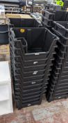 24 large stacking picking bins plus 10 small bins & small quantity of Allen keys