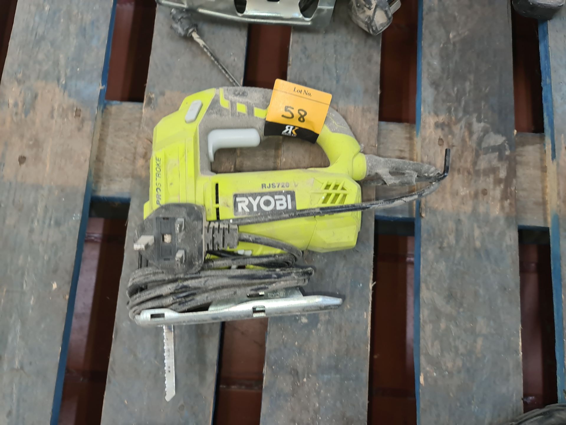 Ryobi model RJS720 electric jig saw plus second Ryobi jig saw which appears possibly incomplete - Image 3 of 5