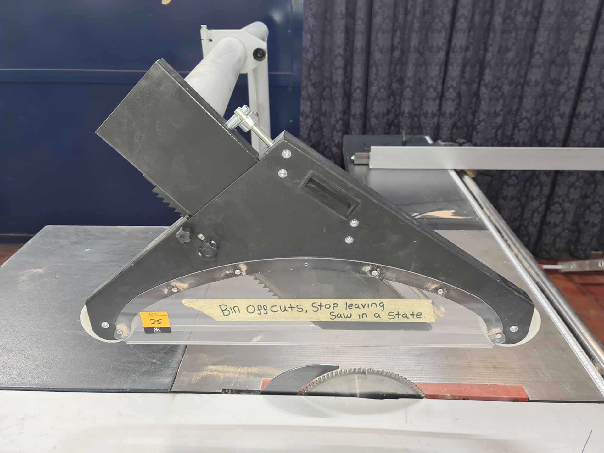 2018 Robland model NZ3200-3800 panel saw. NB. This was used with a dedicated dust extractor, which w - Image 17 of 33