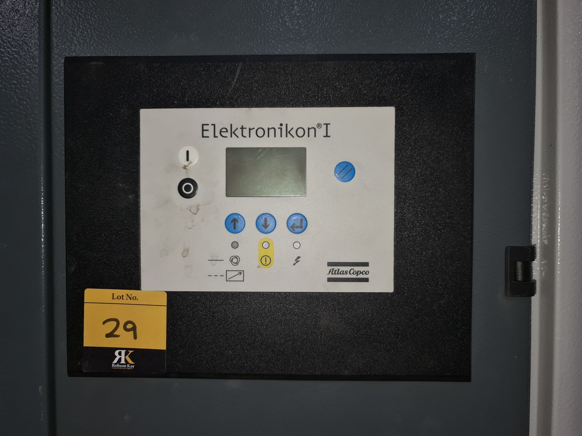 2008 Atlas Copco compressor, model GA11C/GA11FF (the front of the machine has a label stating model - Image 6 of 10