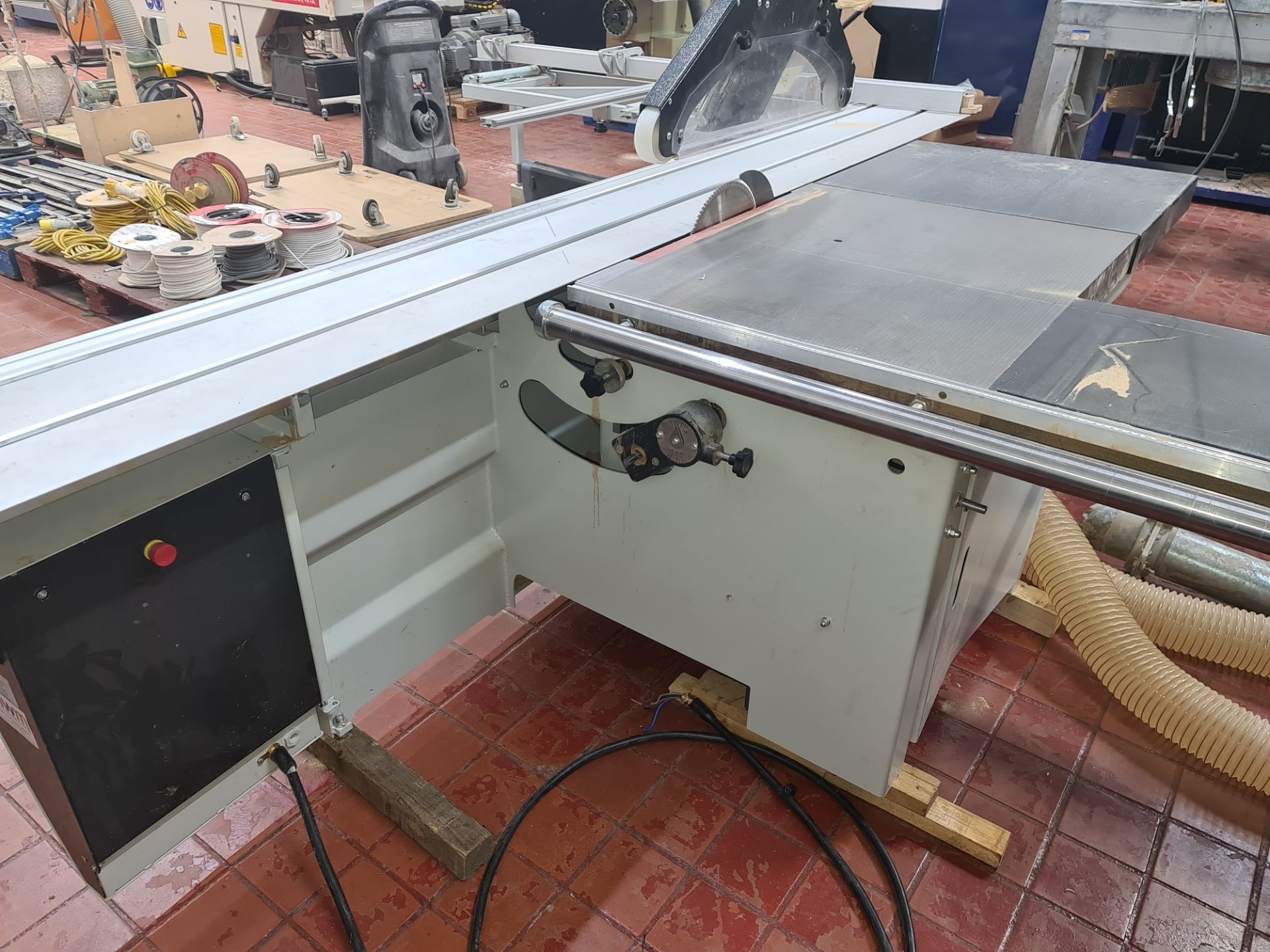 2018 Robland model NZ3200-3800 panel saw. NB. This was used with a dedicated dust extractor, which w - Image 12 of 33