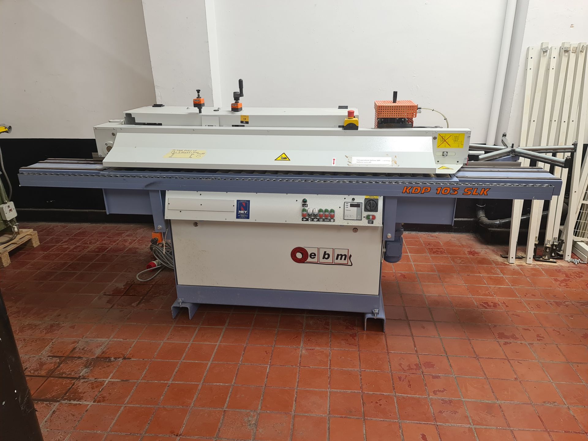 2015 EBM edgebander model KDP 103 SLK