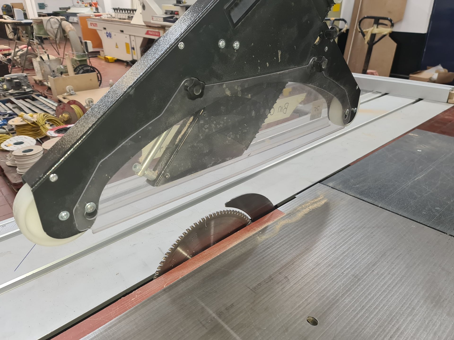 2018 Robland model NZ3200-3800 panel saw. NB. This was used with a dedicated dust extractor, which w - Image 15 of 33