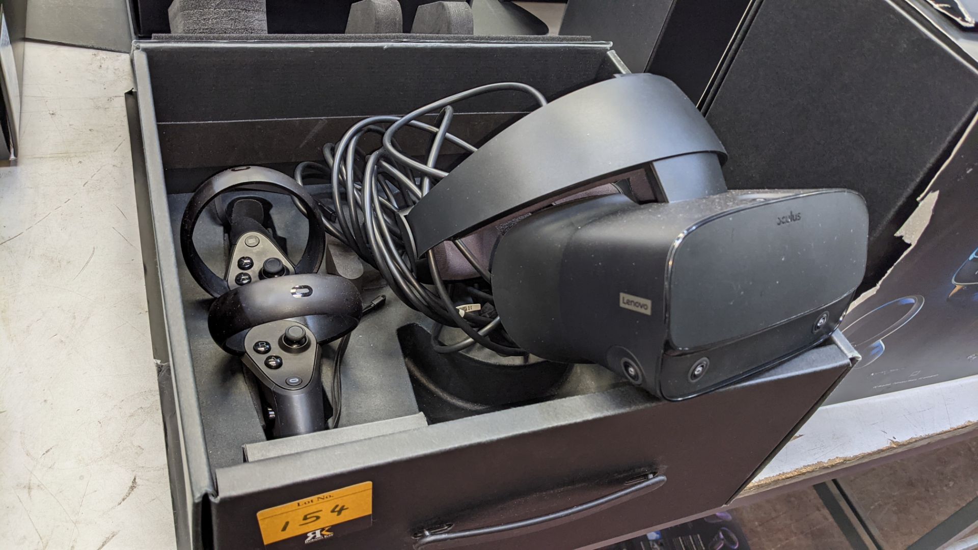 Oculus Quest virtual reality system comprising headset, controllers, cables, adapters & more - Image 2 of 10