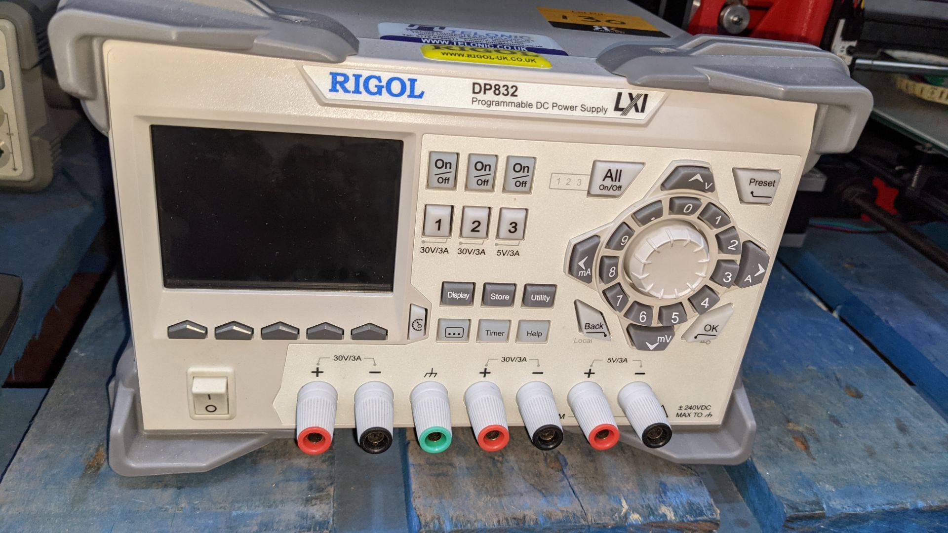 Rigol model DP832 programmable DC power supply - Image 11 of 11