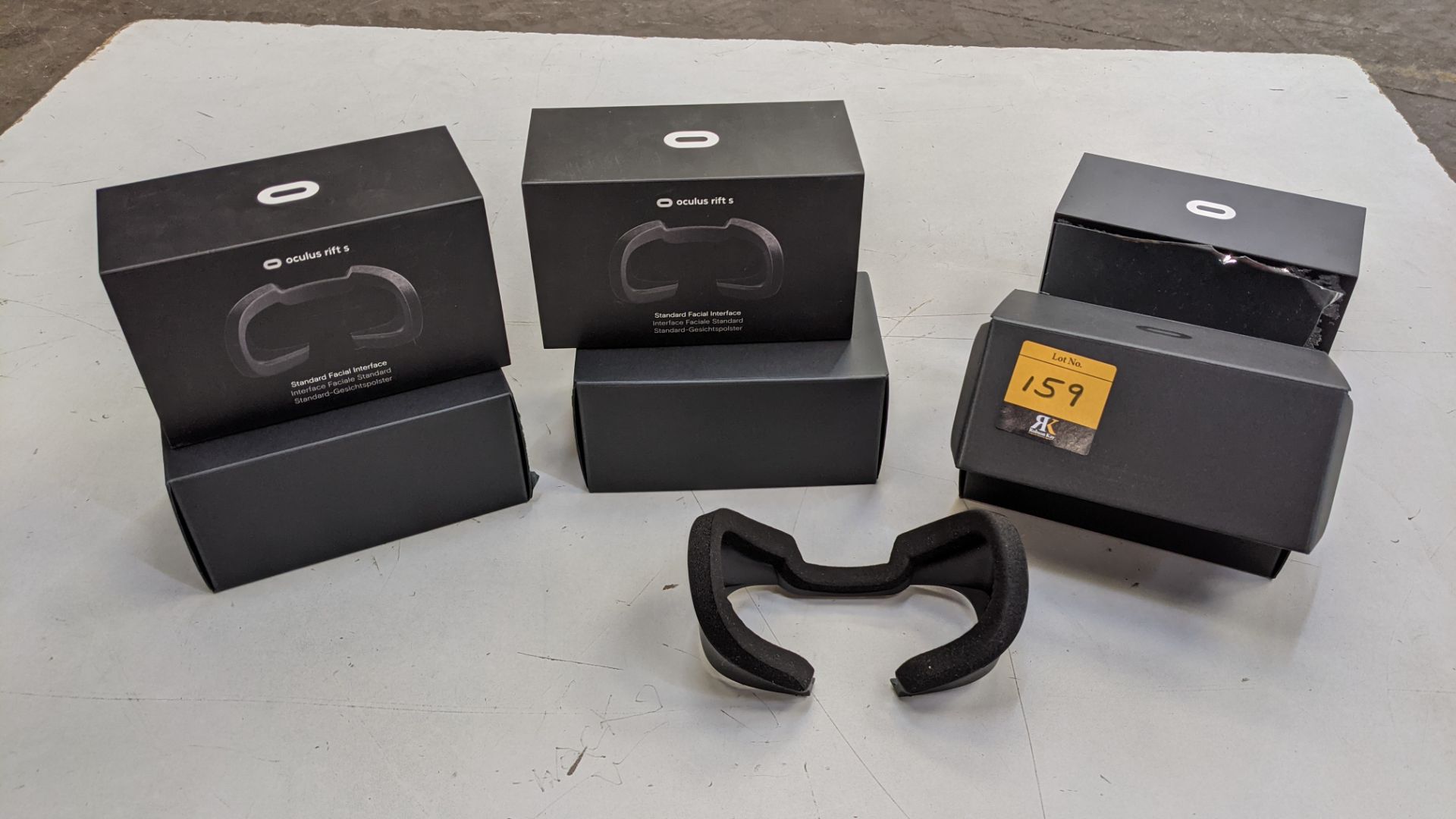 3 off Oculus Rift S standard facial interface replacements