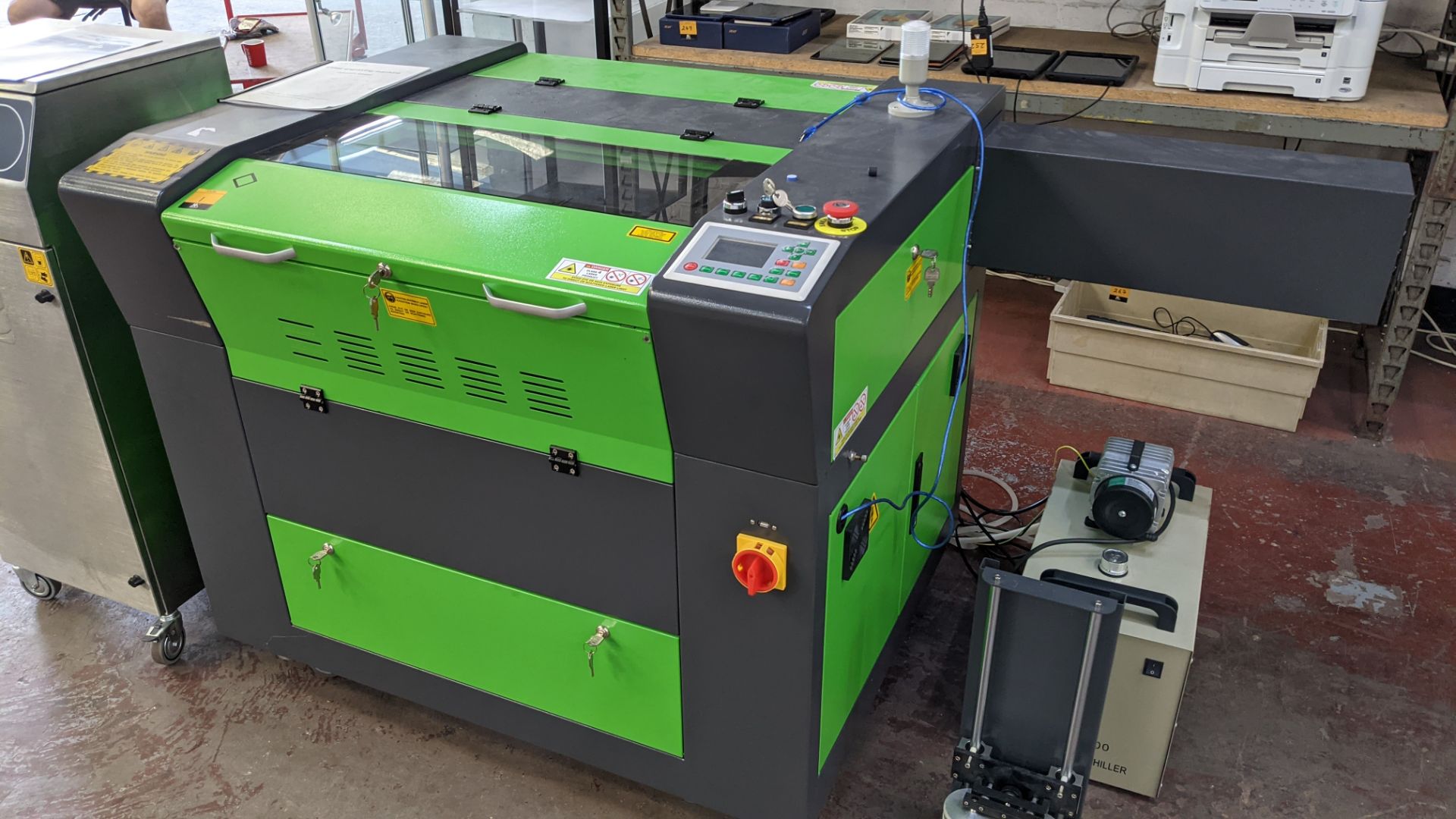 2019 Zing laser engraving machine/cutter, model Z6040. 60w laser power. Date of manufacture May 2019 - Image 5 of 29