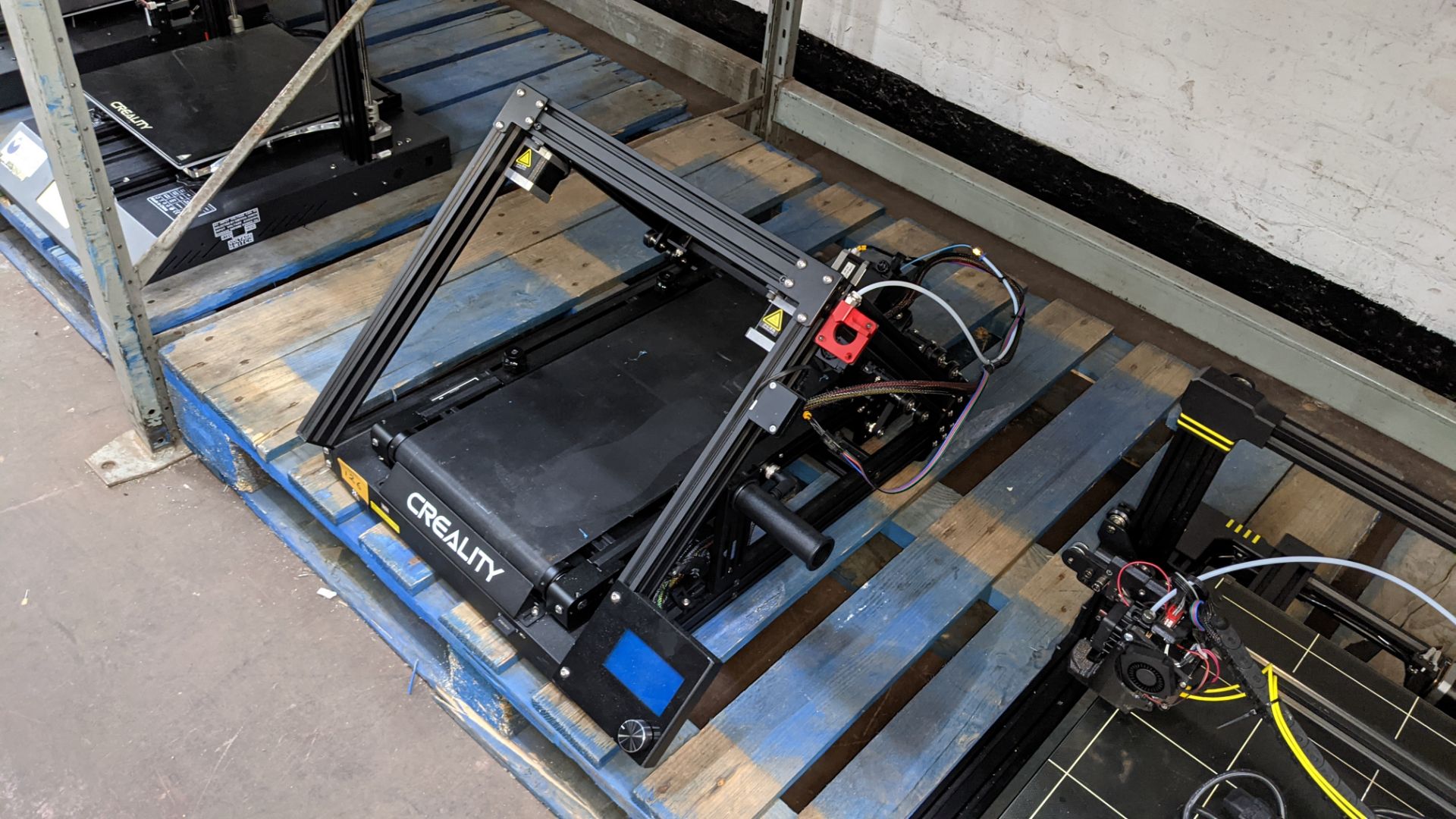 Creality 3D printer with conveyor/belt drive