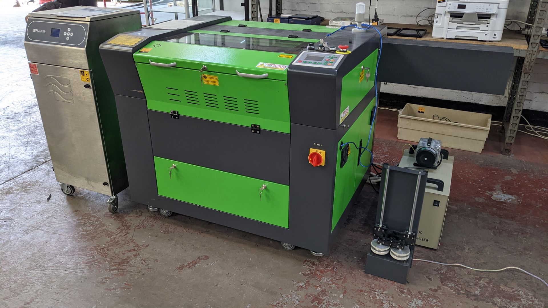 2019 Zing laser engraving machine/cutter, model Z6040. 60w laser power. Date of manufacture May 2019 - Image 2 of 29