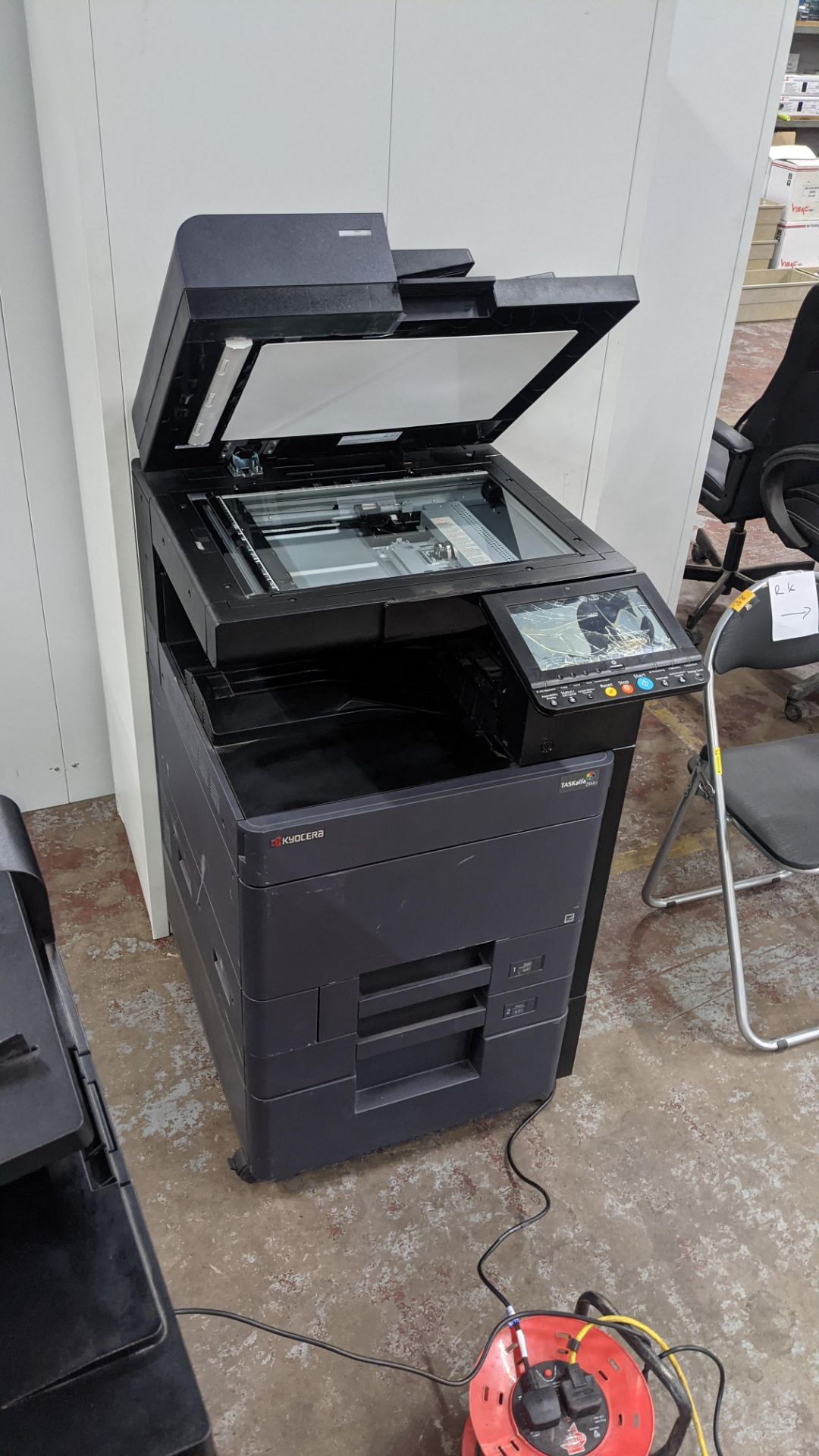 Kyocera Taskalfa model 2552Ci colour copier/printer plus auto document feed. Purchased new in April - Image 7 of 16