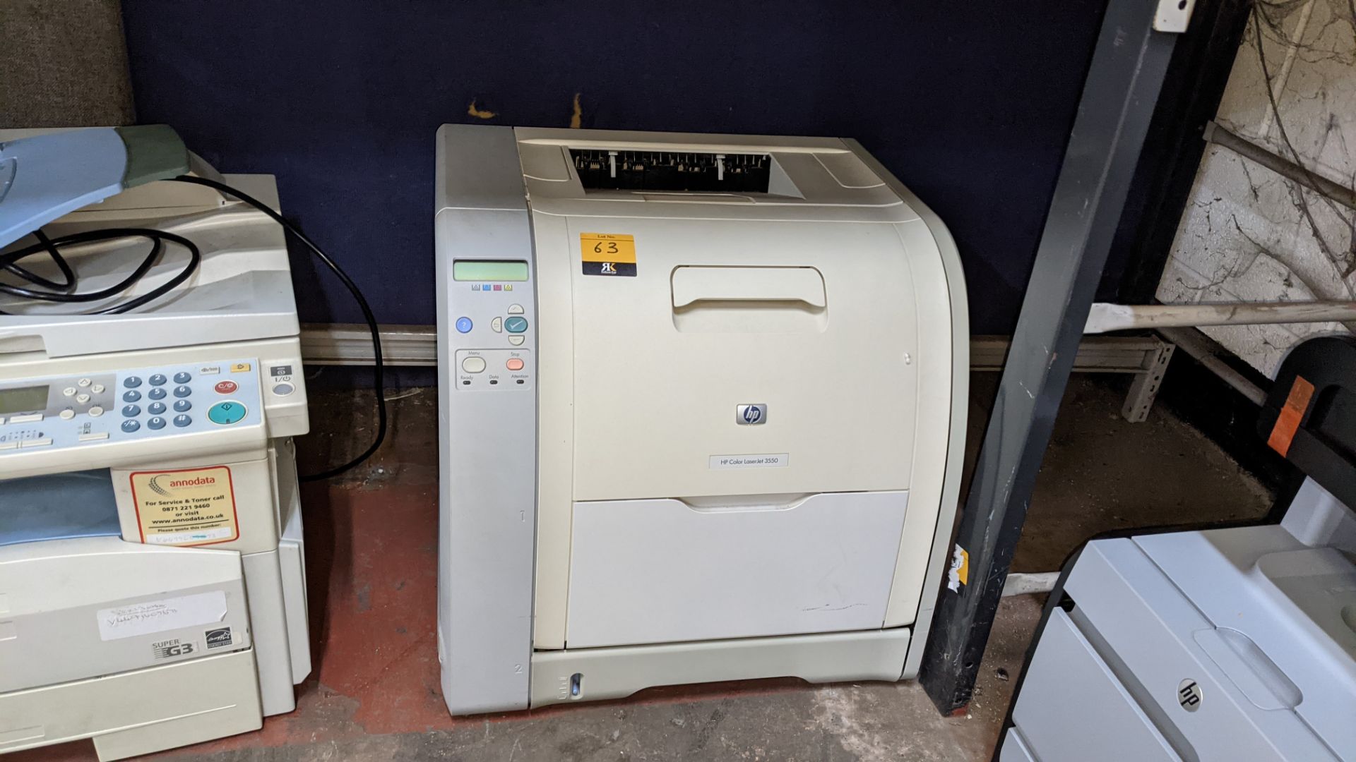 HP Color LaserJet 3550 printer - Image 2 of 6