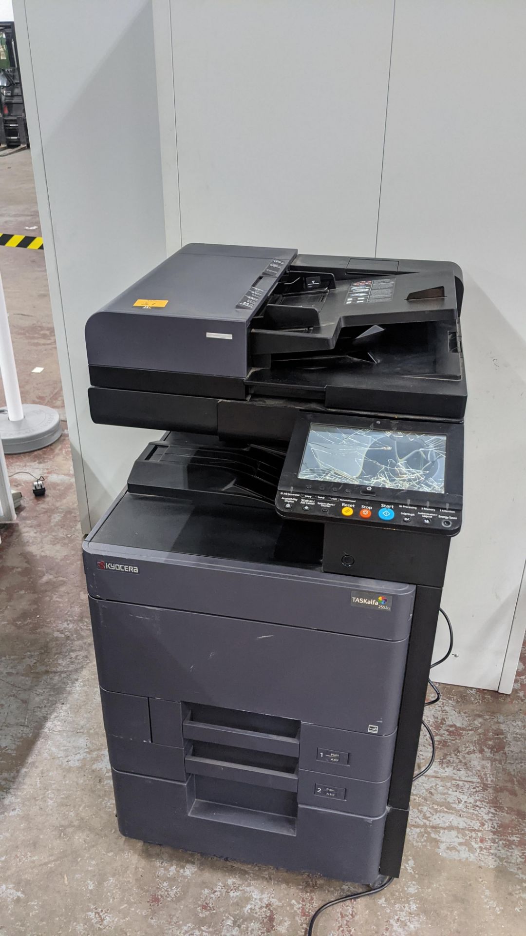 Kyocera Taskalfa model 2552Ci colour copier/printer plus auto document feed. Purchased new in April - Image 2 of 16