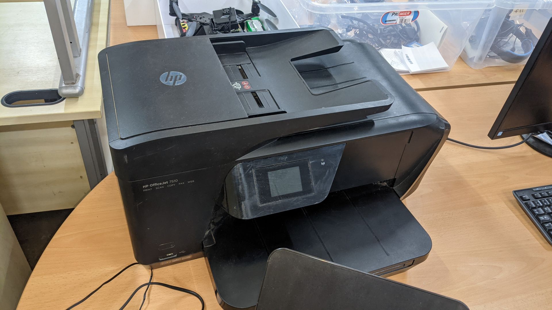 Pair of HP printers comprising HP OfficeJet 7510 printer/scanner/copier/fax & HP DeskJet 3050 printe - Image 4 of 7