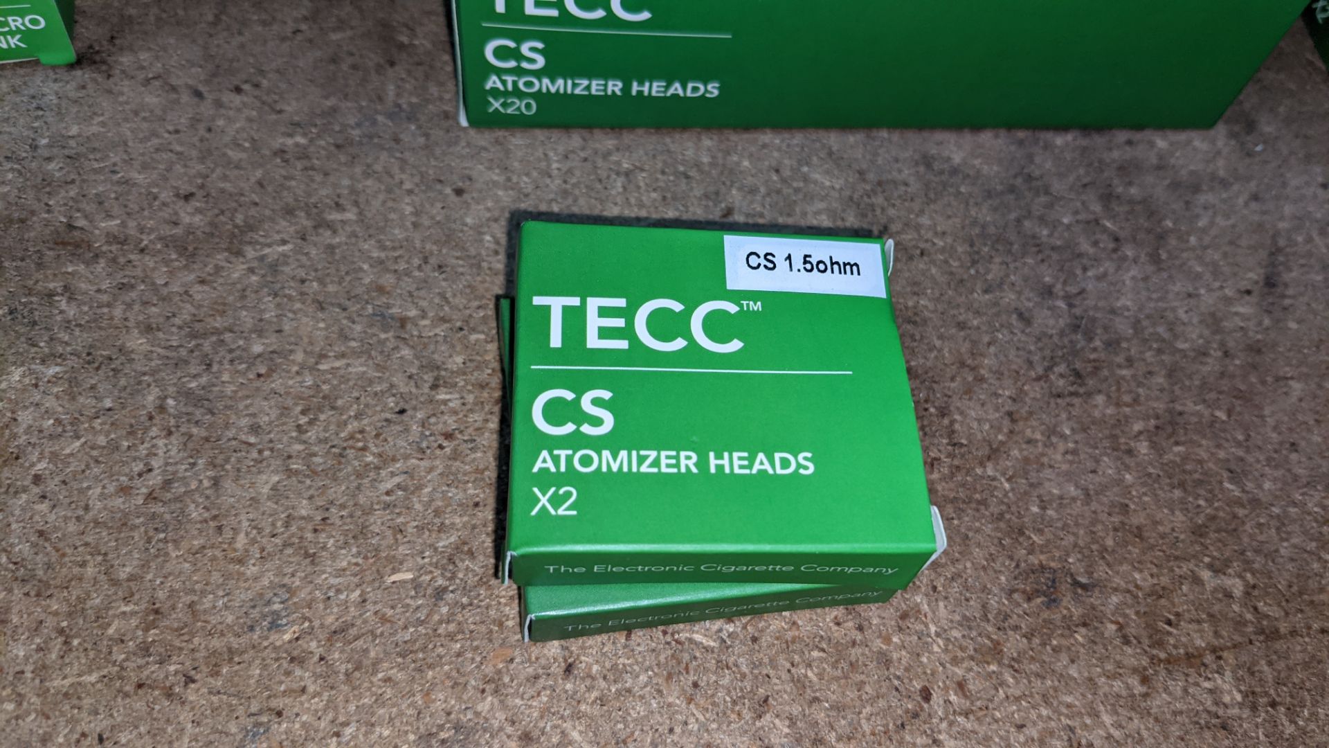 22 off TECC CS atomizer head twin packs (22 packs each containing 2 heads). 1.5ohm - Image 3 of 4