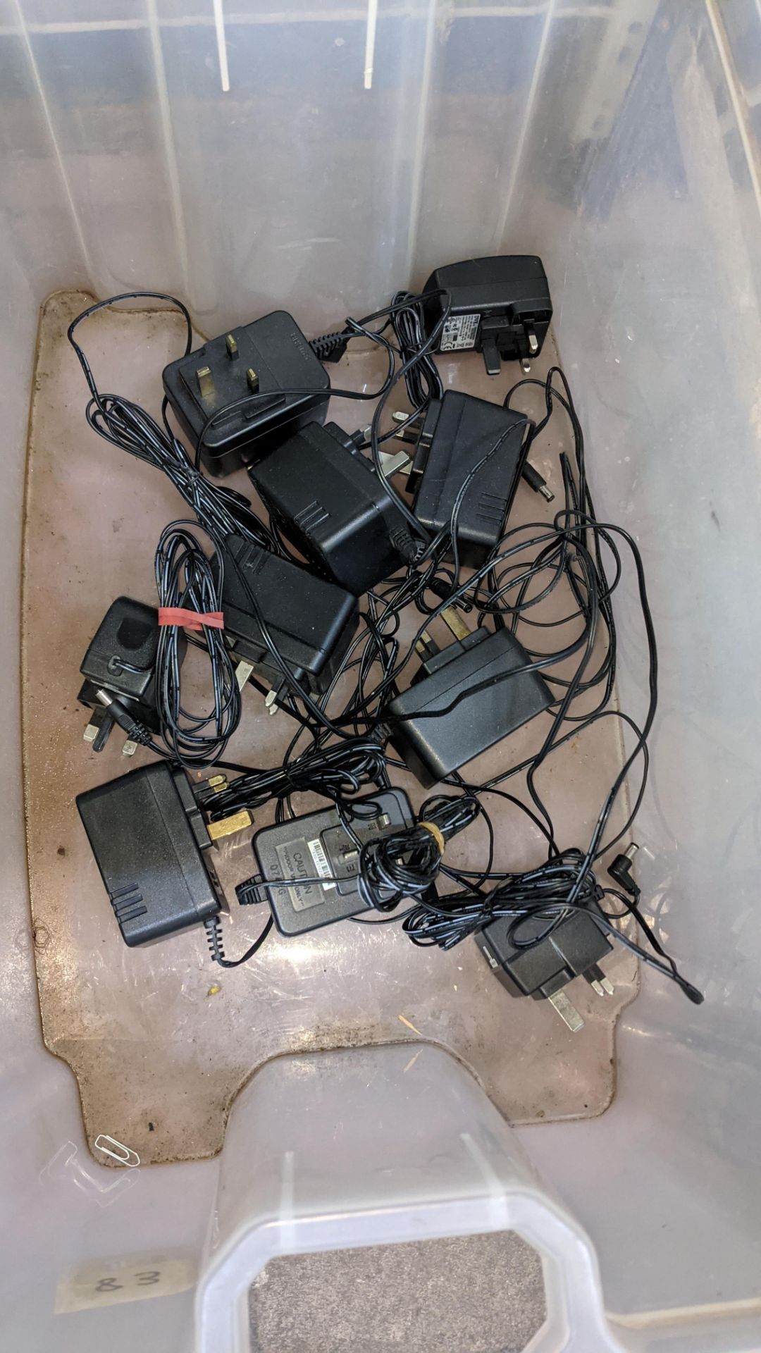 Contents of a crate of power adaptors & similar - crate excluded - Image 3 of 5