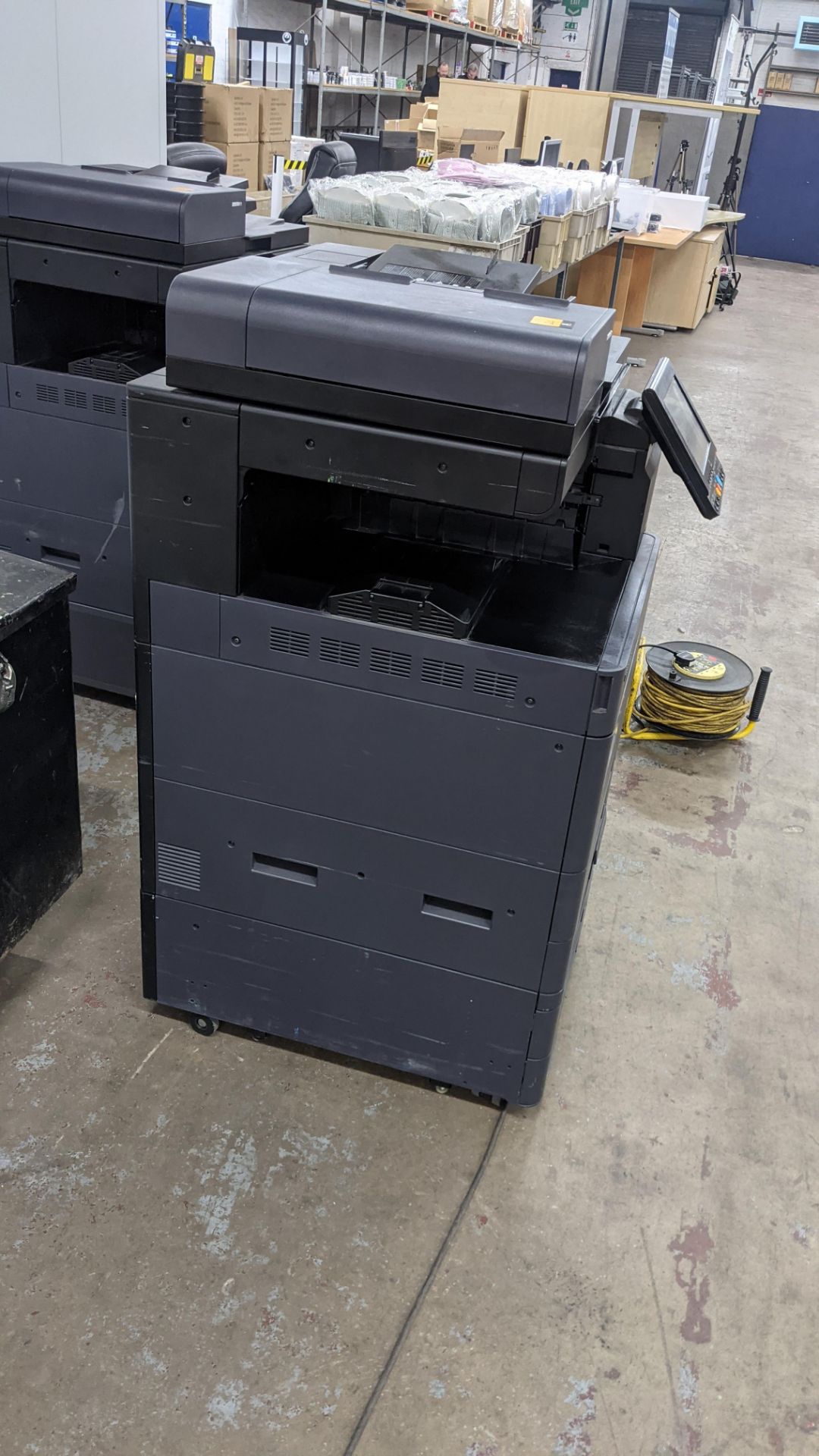 Kyocera Taskalfa model 3252Ci colour copier/printer including twin cassette pedestal making 4 casset - Image 13 of 15