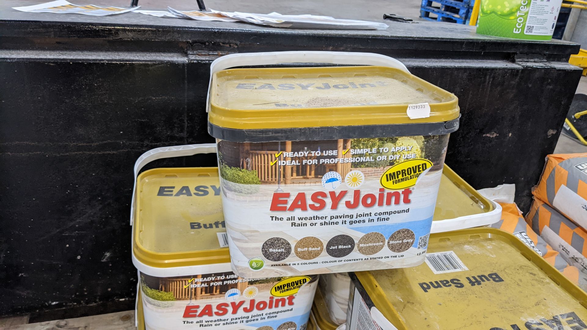 8 off 12.5kg tubs of EASYJoint buff sand all weather paving joint compound - Image 4 of 6