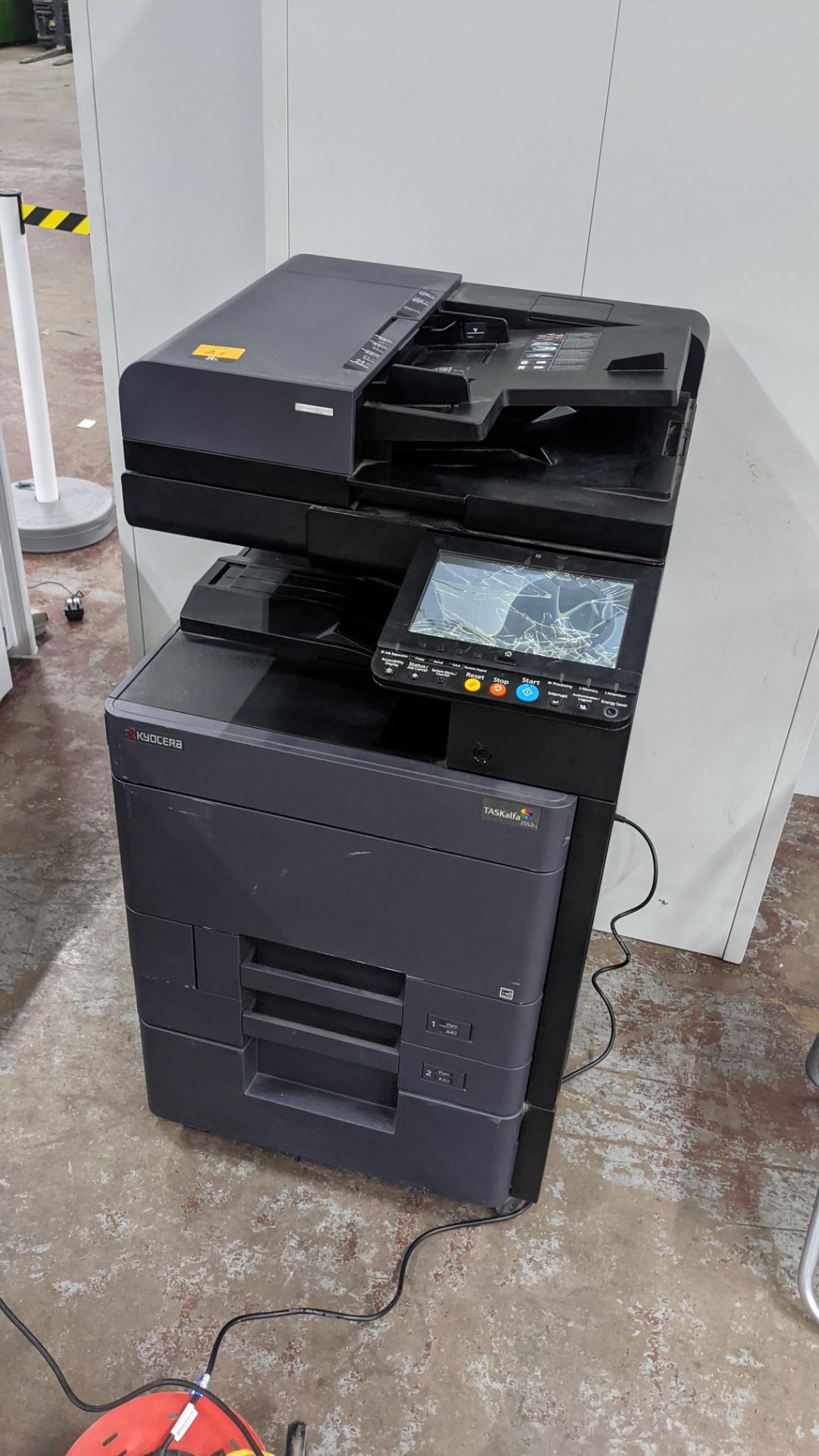 Kyocera Taskalfa model 2552Ci colour copier/printer plus auto document feed. Purchased new in April